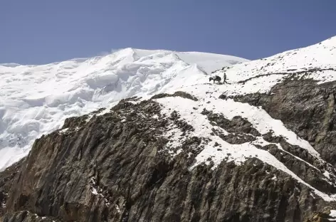 Montée au camp I - Kirghisie