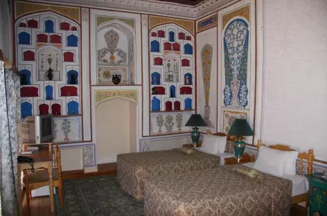 Exemple de chambre à Boukhara - Ouzbekistan