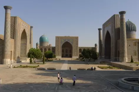 Place du Réghistan à Samarcande - Ouzbékistan