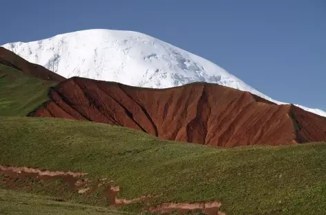 Couleurs sous le Pic Djerzinskiy - Pamir - Kirghizie