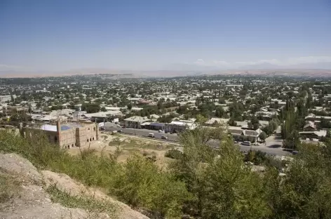 Vue de la montagne de Souliman à Osh - Kirghizie