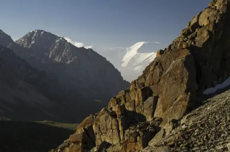 Pamir au lever du soleil - Kirghizie