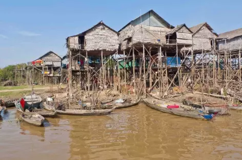 Les villages flottants du lac Tonle Sap - Cambodge