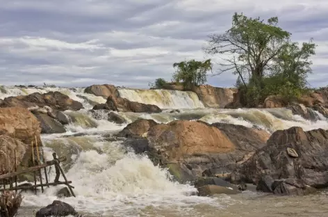 Les chutes du Mékong dans les 4000 îles - Cambodge