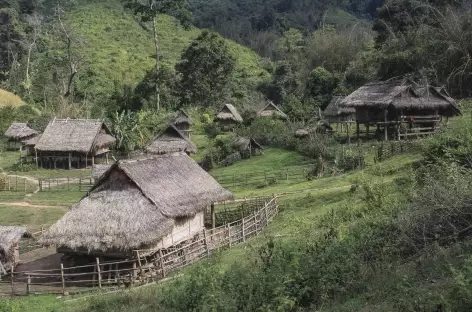 Arrivée au village de Ban Pang - Laos