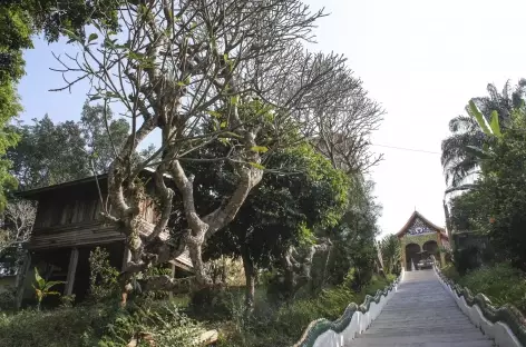 Visite d'un temple à Houey Xai - Laos