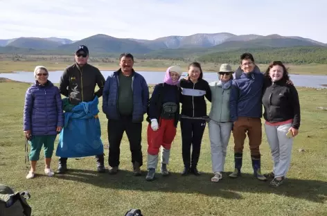 Chez une famille nomade - Mongolie