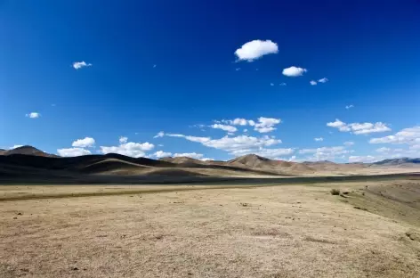 Paysage de steppe - Mongolie
