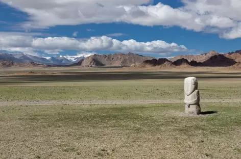 Statue de Türk Tujue - Mongolie