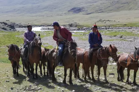 Cavaliers mongols - Mongolie