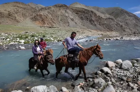 Passage de gué - Mongolie