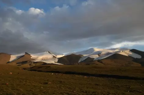 Coucher de soleil - Mongolie