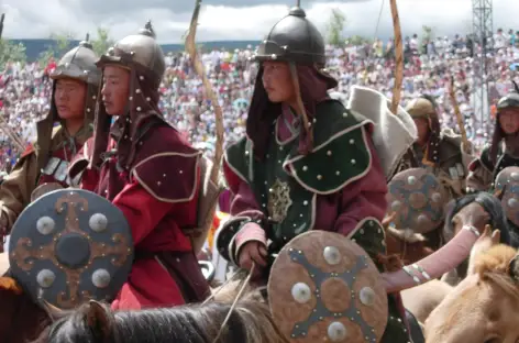 Jeunes cavaliers - Naadam