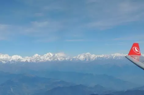 Kathmandu, vol de retour