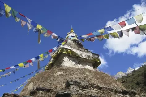 Petit Stupa sur le chemin - Nepal