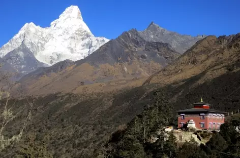 Monastère de Tengboche et Ama Dablam - Népal