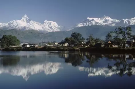 Lac de Pokhara - Népal - 