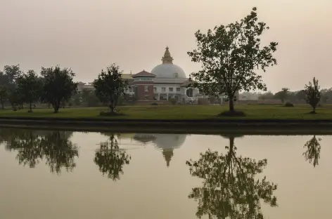 Ambiance des monuments, Lumbini - Népal
