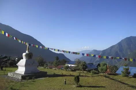 Vue de Lukla  - Népal