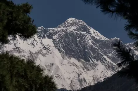 L'Everest depuis l'Everest view point avant Namche Népal