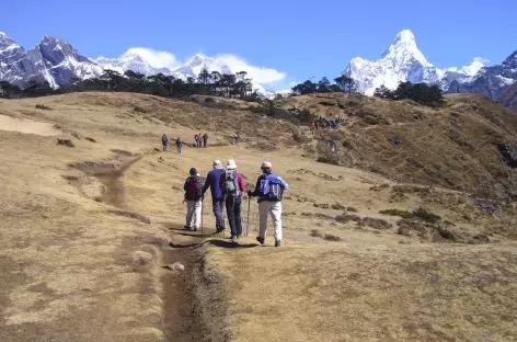 Journée panoramique avec vue sur l'Ama Dablam - Népal
