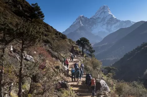 L'Ama Dablam omni présent - Népal