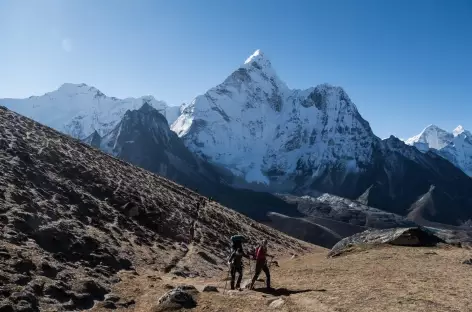 Montée au Kongmala - Népal