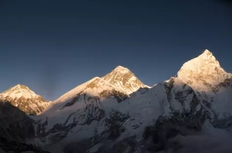 Coucher de soleil sur Everest - Népal