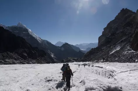 Le glacier du Cho la -Népal