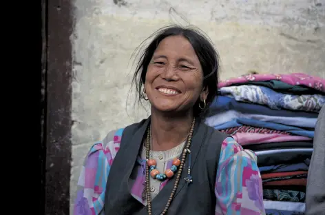 Le sourire d'une marchande népalaise - Népal