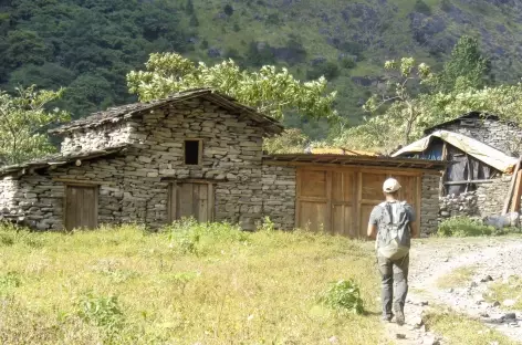 Sur le sentier de Jagat - Népal