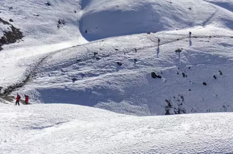 Ascension au Thorong La - Népal