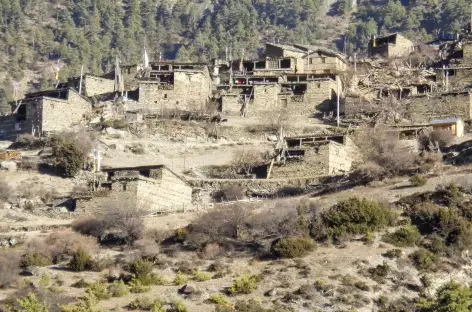 Village de Upper Pisang - Népal