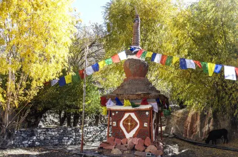 Stupa à Lupra - Népal