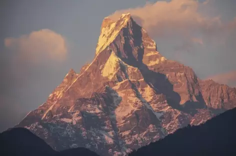 Lumières sur la Machapuchare - Népal