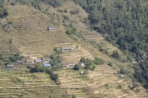 Village du sud des Annapurna - Népal