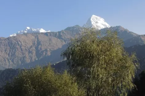 Les faces sud de l'Annapurna se dévoilent - Népal
