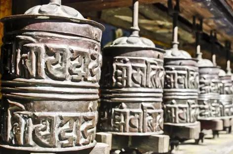 Moulins à prières - Népal