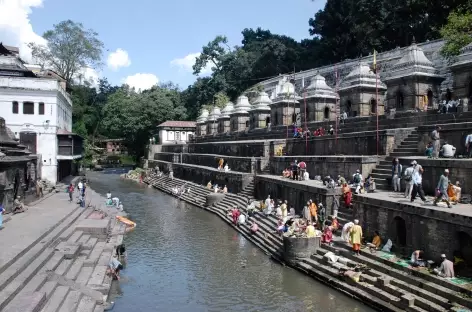 Ghats de Pashupatinath - Népal - 