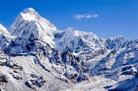 Vue sur le Jannu Kangchenjunga Népal