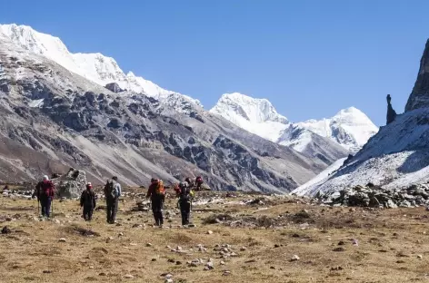 Entre Kambachen et Lonak - Kangchenjunga Népal
