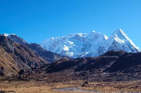 En direction de Yalung - Kangchenjunga Népal