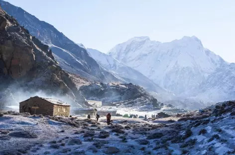 Lonak au petit matin - Kangchenjunga Népal