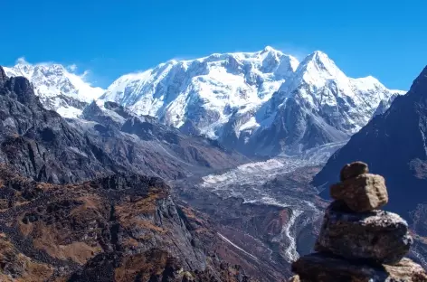 En montant au Mirgin La - Kangchenjunga Népal