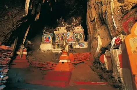 Monastère troglodyte de Syangmochen