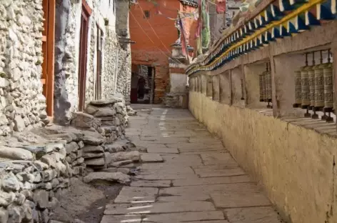 Ruelles de Kagbeni, Mustang - Népal 