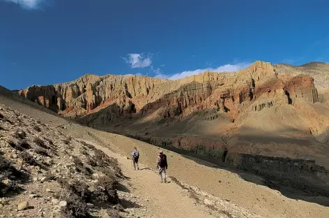 Mustang, sur le chemin de Dhakmar (Népal)