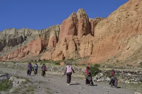 Falaises de Dhakmar - Mustang