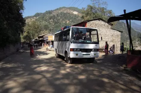 Bus privé - Népal