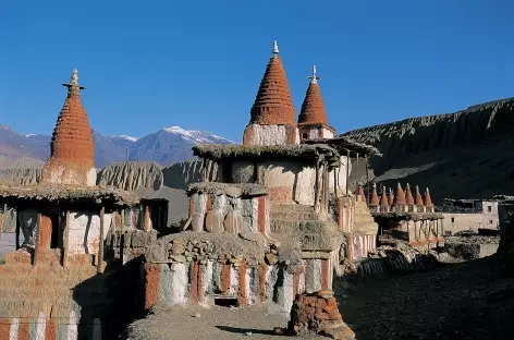 Chorten de Tanggye - Népal